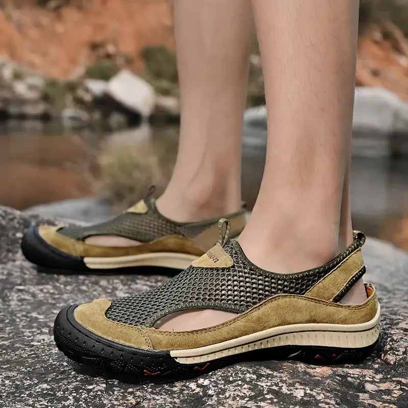 Sandália Ortopédica Masculina Para Caminhada