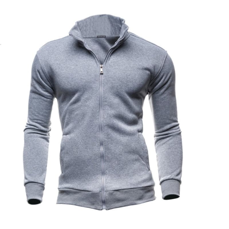 Suéter Masculino Slimfit Cinza / P 210