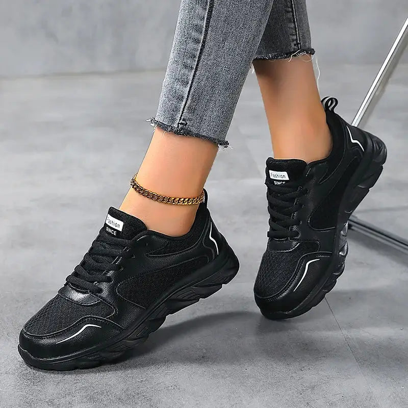 Tênis Feminino Para Caminhada Preto / 38 027