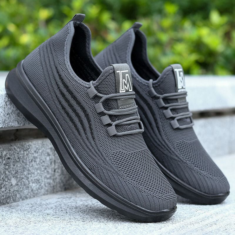 Tênis Masculino Para Caminhada Cinza / 37 269