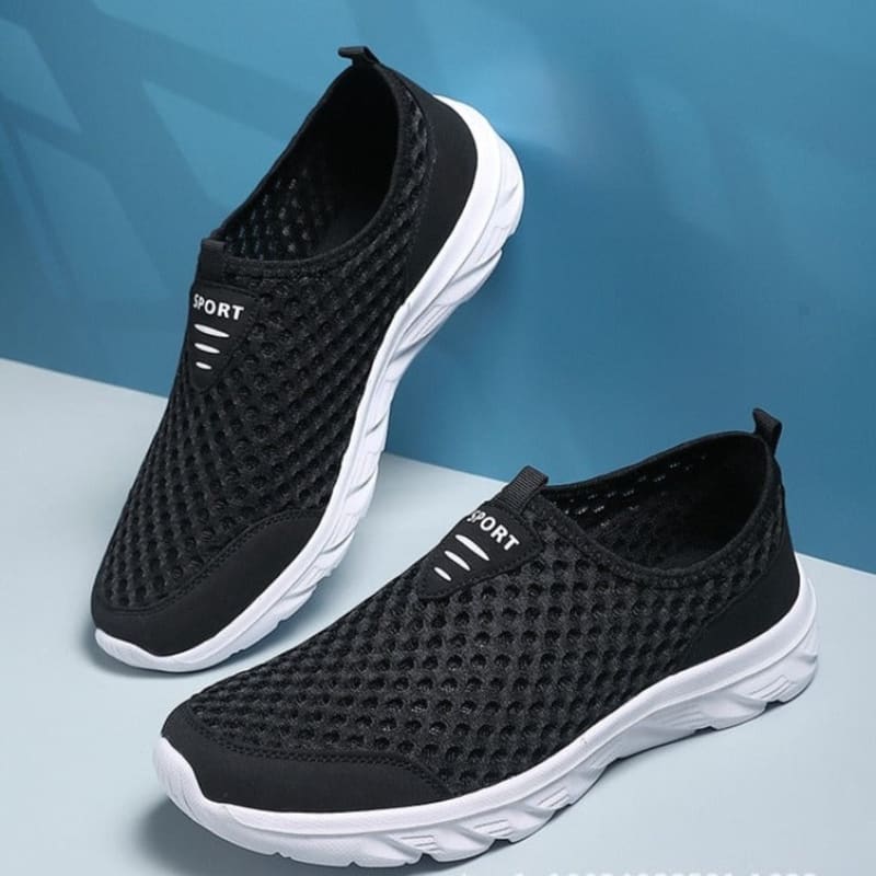 Tênis Masculino Para Caminhada Preto / 36 186