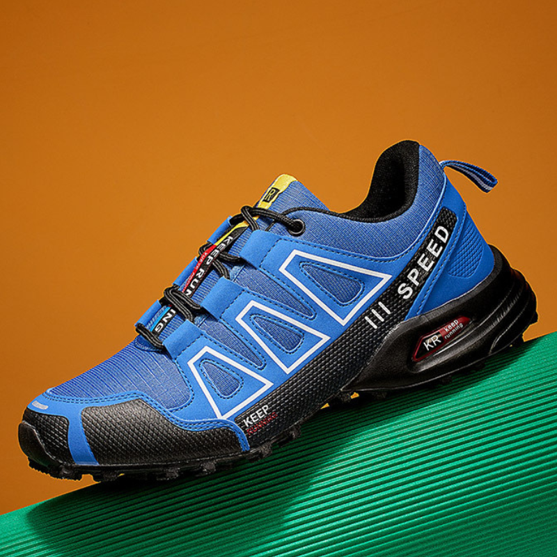 Tênis Ortopédico Masculino Esportivo Para Caminhada Azul / 37 606