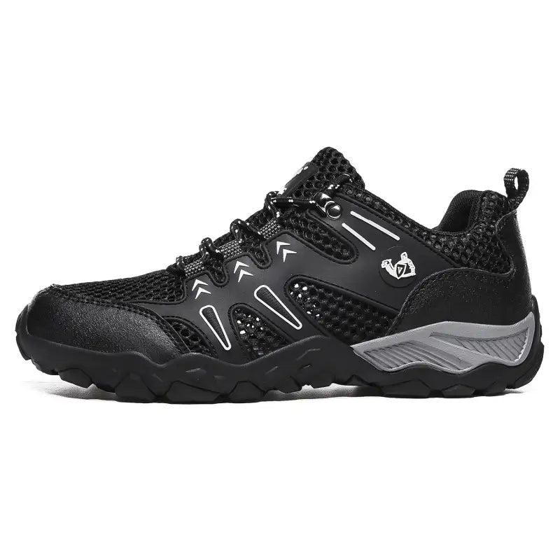 Tênis Ortopédico Masculino Para Caminhada Confortável Preto / 37