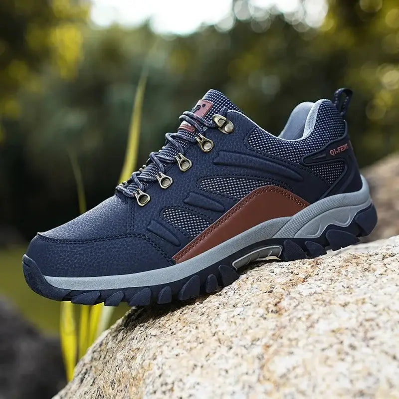 Tênis Ortopédico Masculino Para Caminhada Ultra Conforto Azul / 37 627