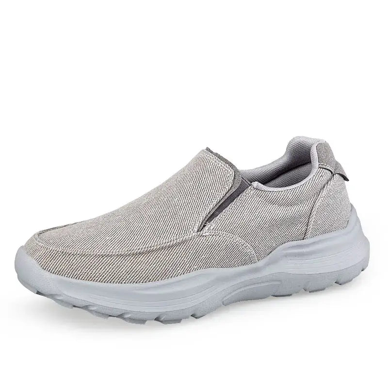 Tênis Ortopédico Masculino Para Caminhada Ultra Conforto Cinza / 37 613