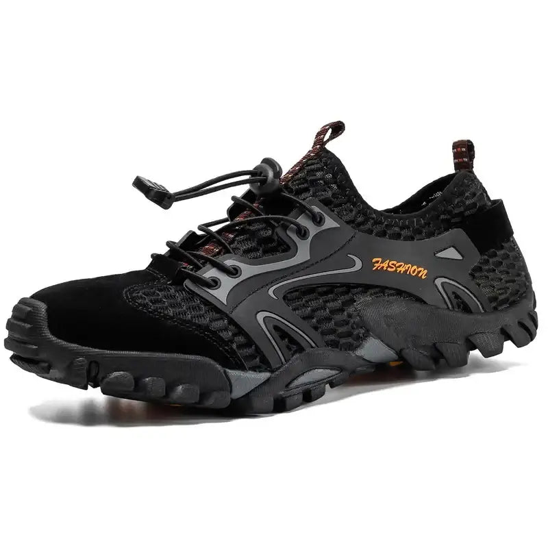 Tênis Ortopédico Masculino Para Caminhada Ultra Conforto Preto / 37 604