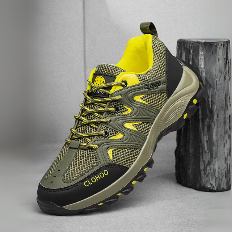 Tênis Ortopédico Masculino Para Caminhada Ultra Conforto Verde / 37