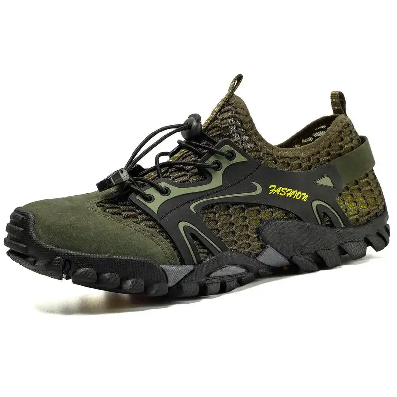 Tênis Ortopédico Masculino Para Caminhada Ultra Conforto Verde / 37 604