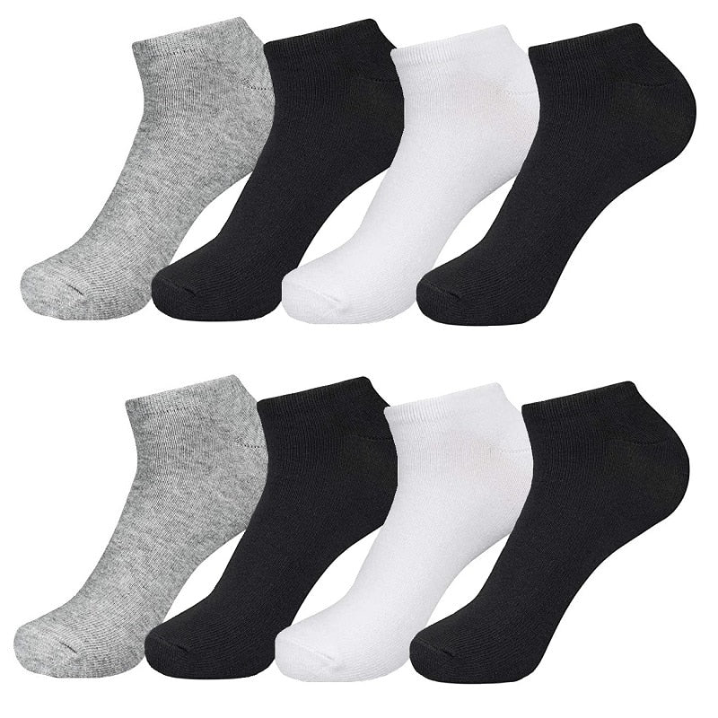 Meias Soquetes Masculinas Esportivas - 12 Pares