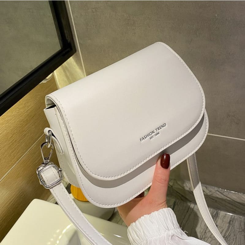Bolsa Feminina Transversal Italiana Branco 136