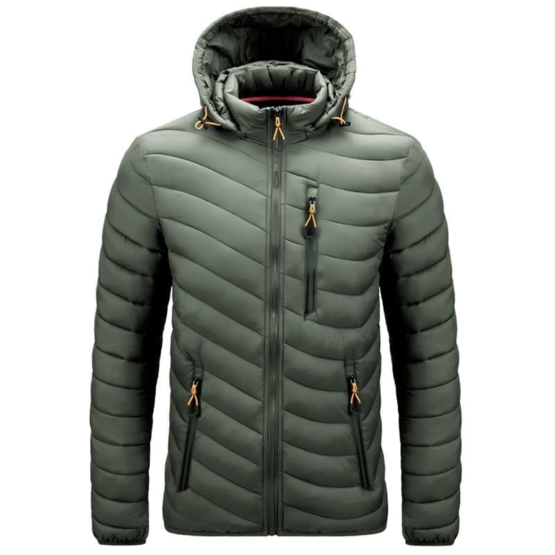 Casaco De Frio Masculino Verde Militar / P 070