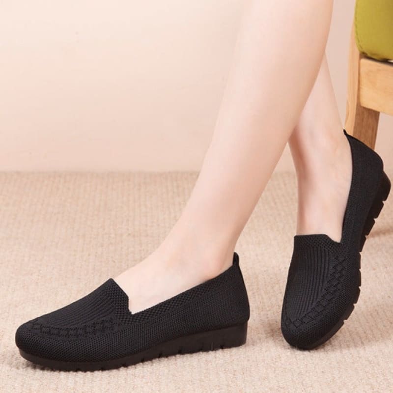 Sapatilha Feminina Confortável Preto / 33 156
