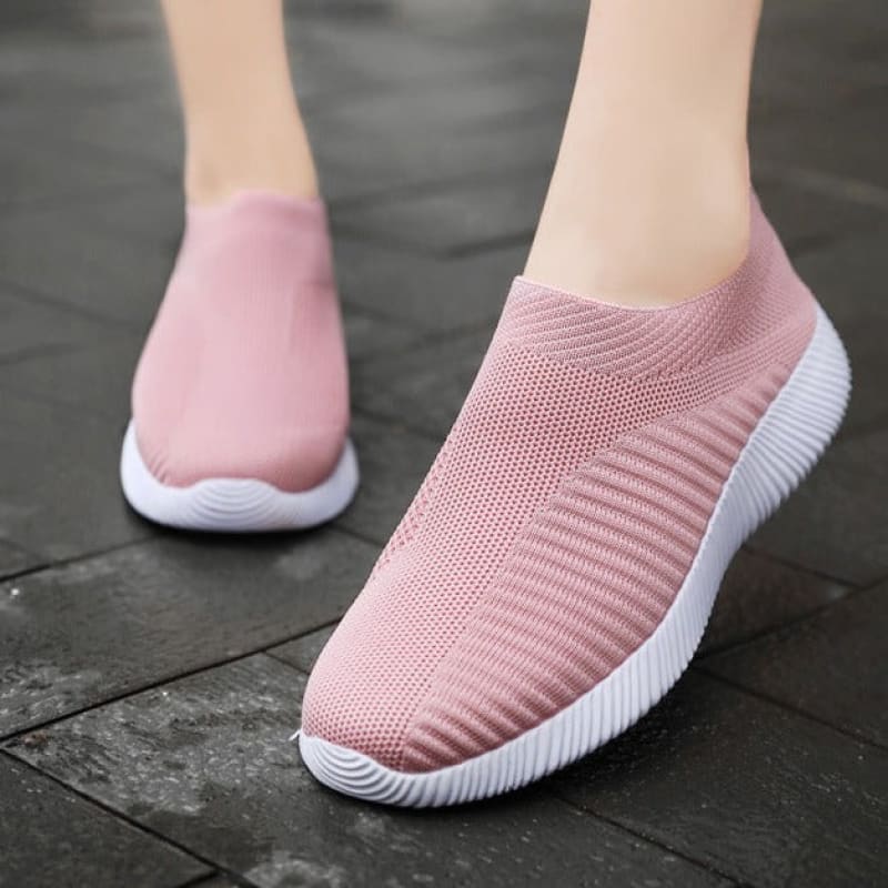 Tênis Feminino Ortopédico Confort Max Rosa / 34 Entrega Grátis Com Garantia Exclusiva 089