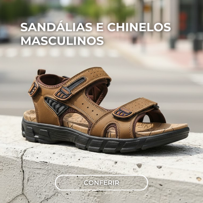 Sandálias e Chinelos Masculinos