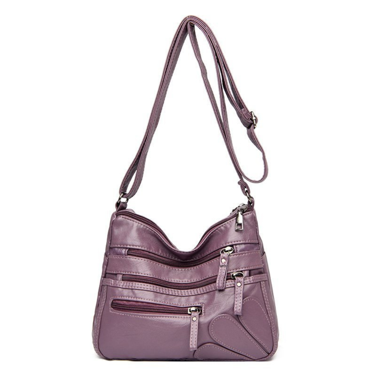 Bolsa de Couro Feminina Transversal Selene