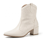 Bota Texana Feminina de Couro