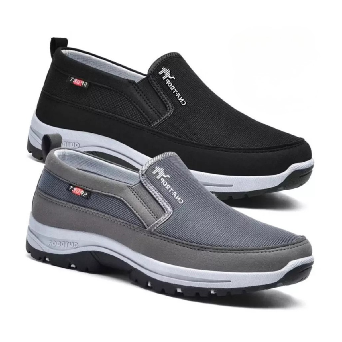 Kit 2 Tênis Ortopédico Masculino Ultra Confortável