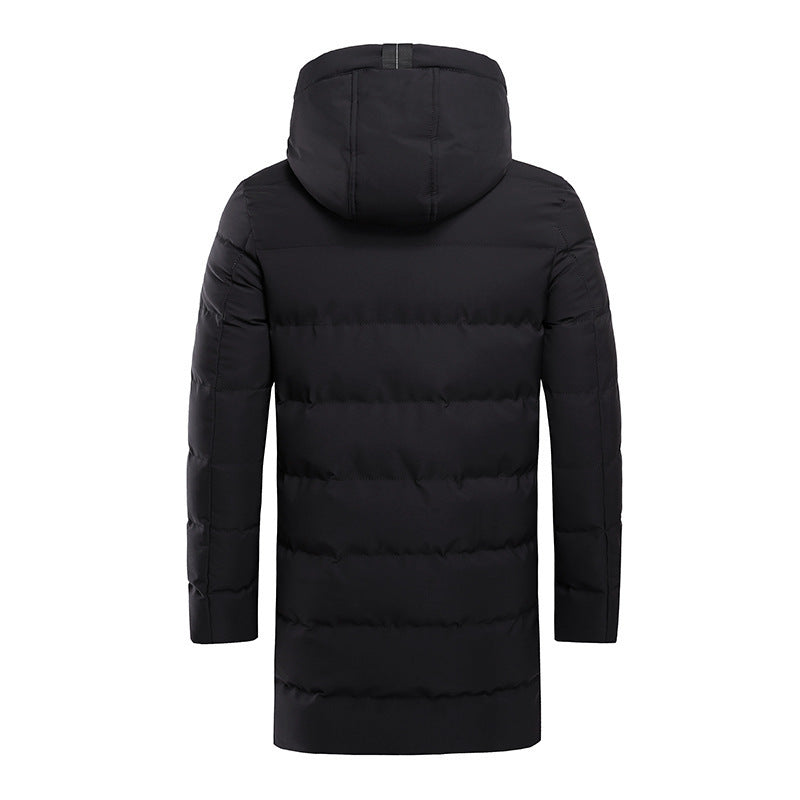 Jaqueta Puffer Masculina Alongada