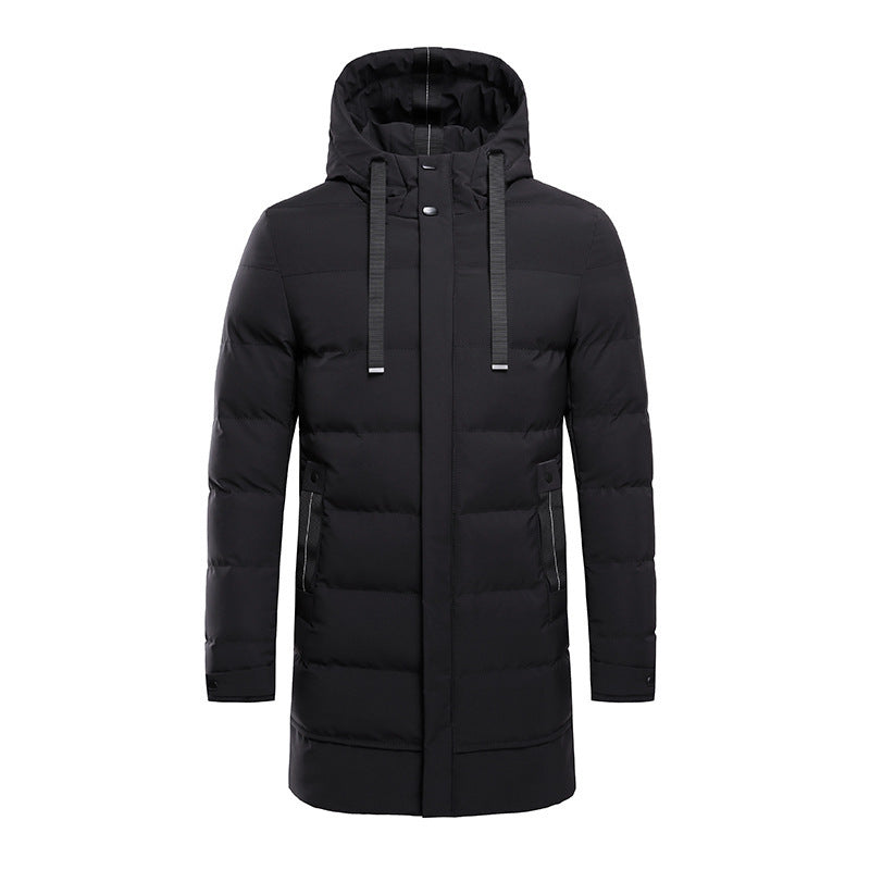 Jaqueta Puffer Masculina Alongada