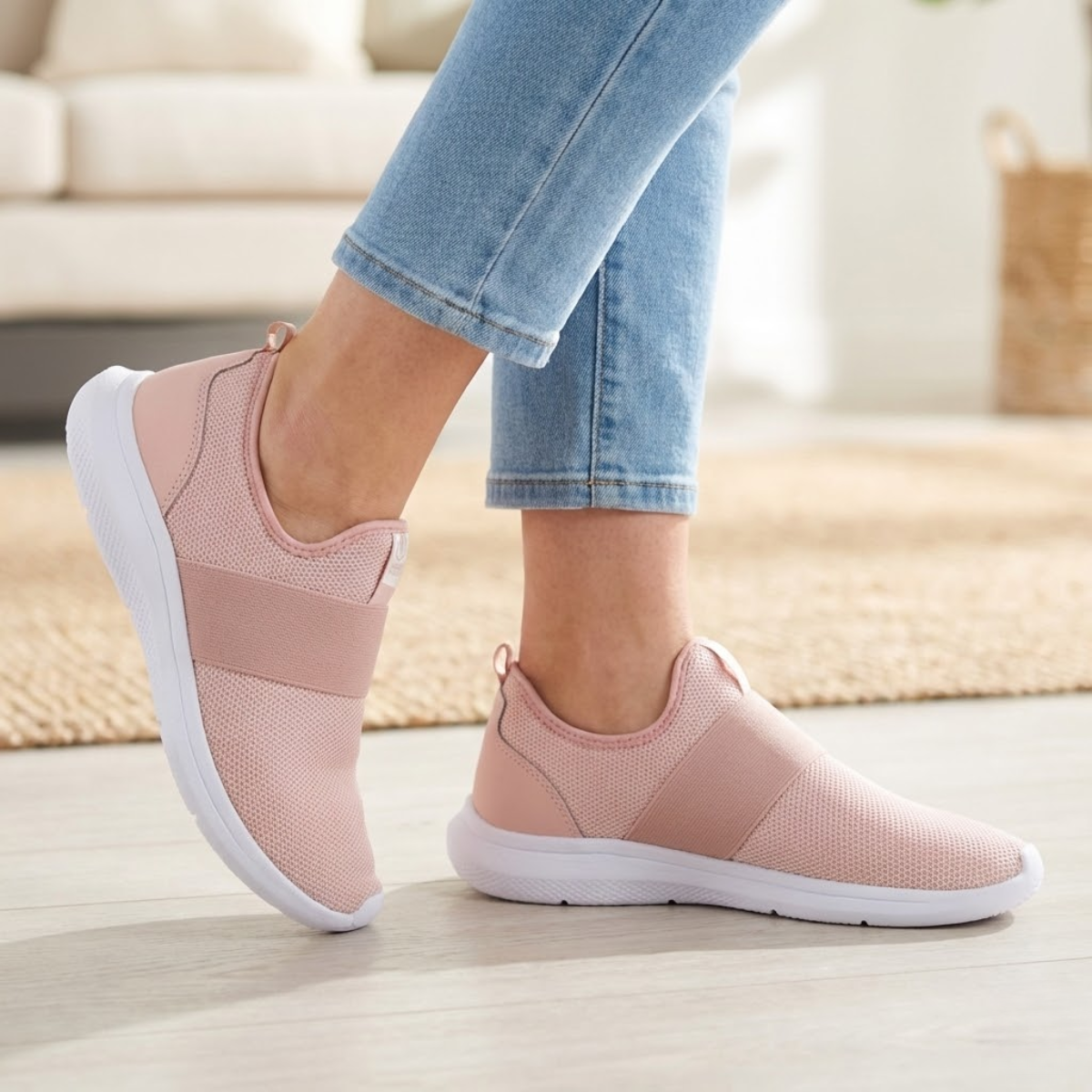 Tênis Ortopédico Feminino Para Caminhada Ultra Conforto