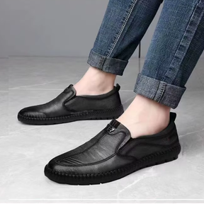 Sapatênis Masculino de Couro Confortável