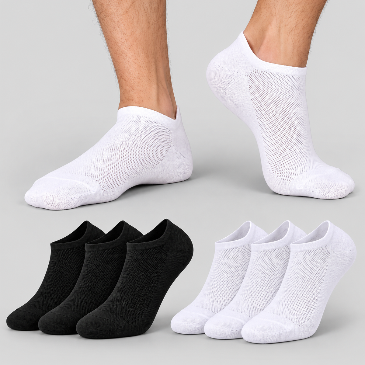 Kit 3 Pares de Meias