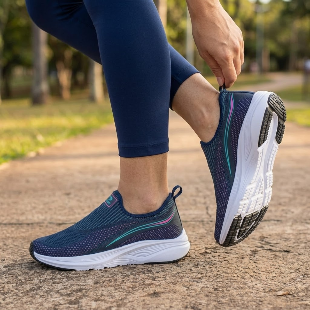 Tênis Esportivo Feminino Para Caminhada Ultra Conforto