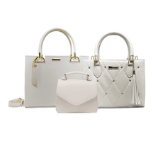 Kit Bolsa Feminina de Couro Gabriella