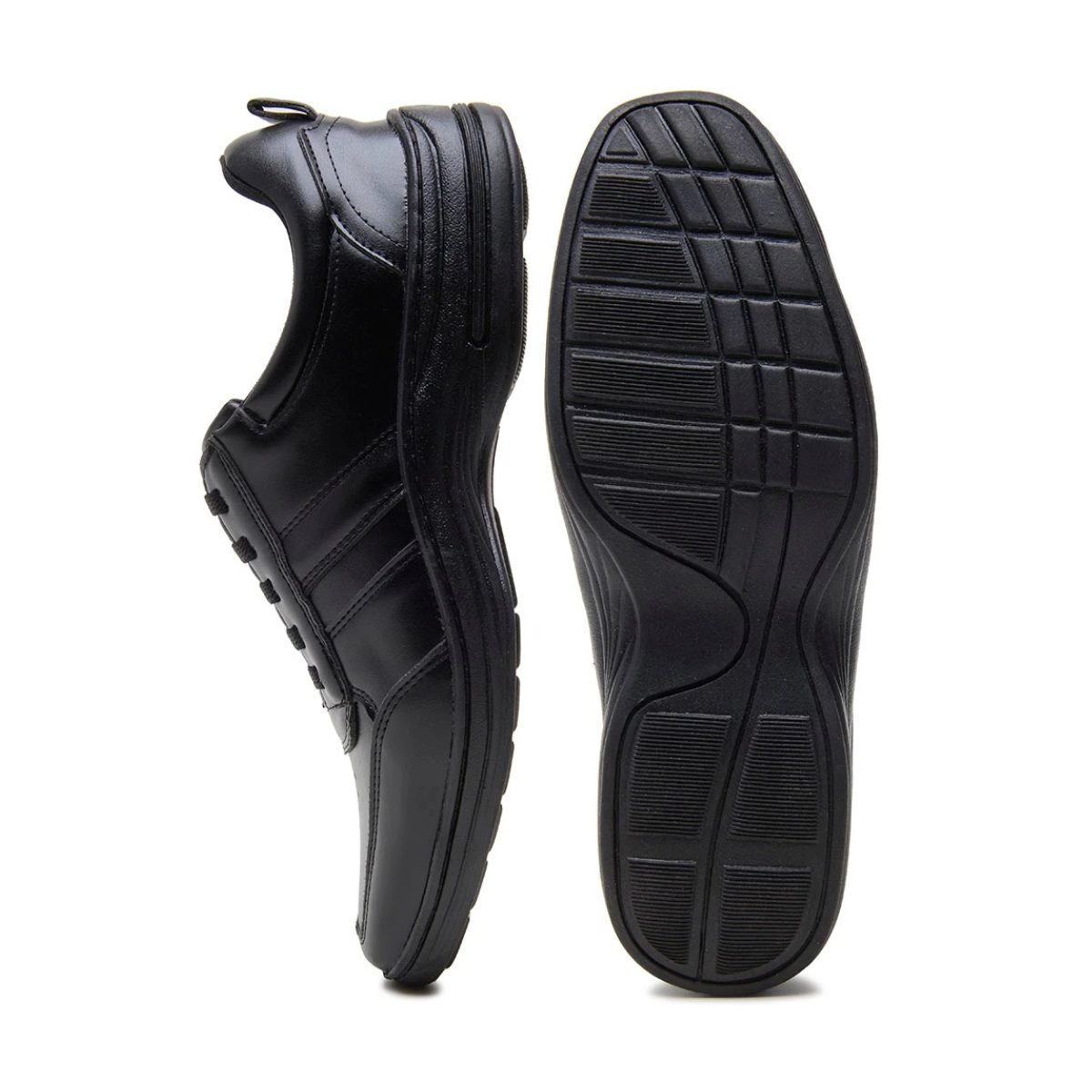 Tênis Masculino Confortável De Couro Legítimo