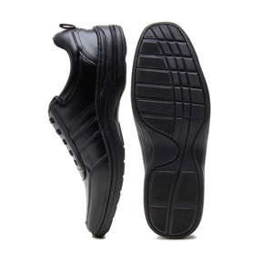 Tênis Masculino Confortável De Couro Legítimo