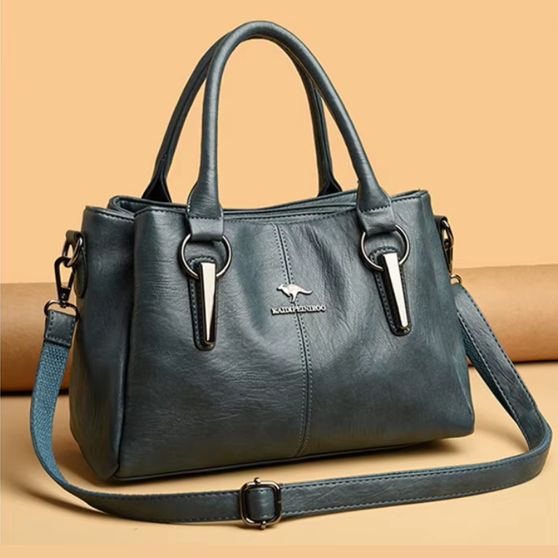 Bolsa de Ombro Feminina de Couro Legítimo