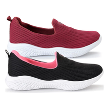 Kit 2 Tênis Ortopédico Feminino Para Caminhada Ultra Conforto