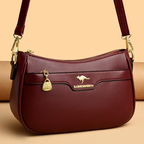 Bolsa de Couro Feminina Tranversal