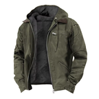 Jaqueta Masculina Forrada com Capuz