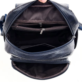 Mochila de Couro Feminina