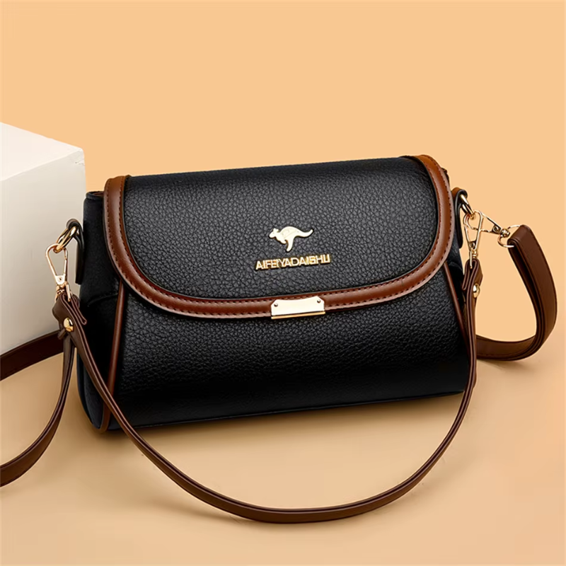Bolsa de Couro Feminina Laura