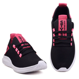 Preto e Rosa Escuro