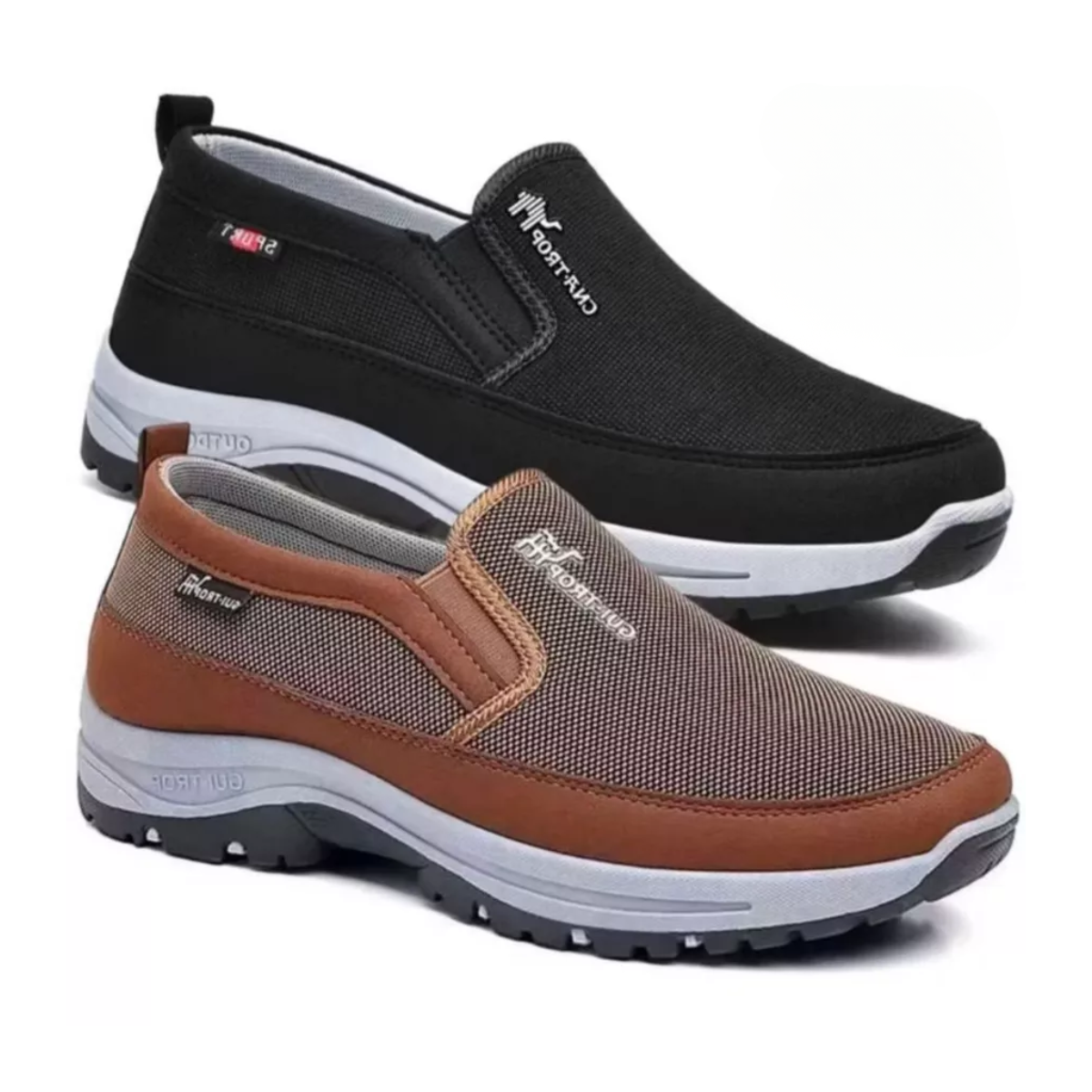 Kit 2 Tênis Ortopédico Masculino Ultra Confortável