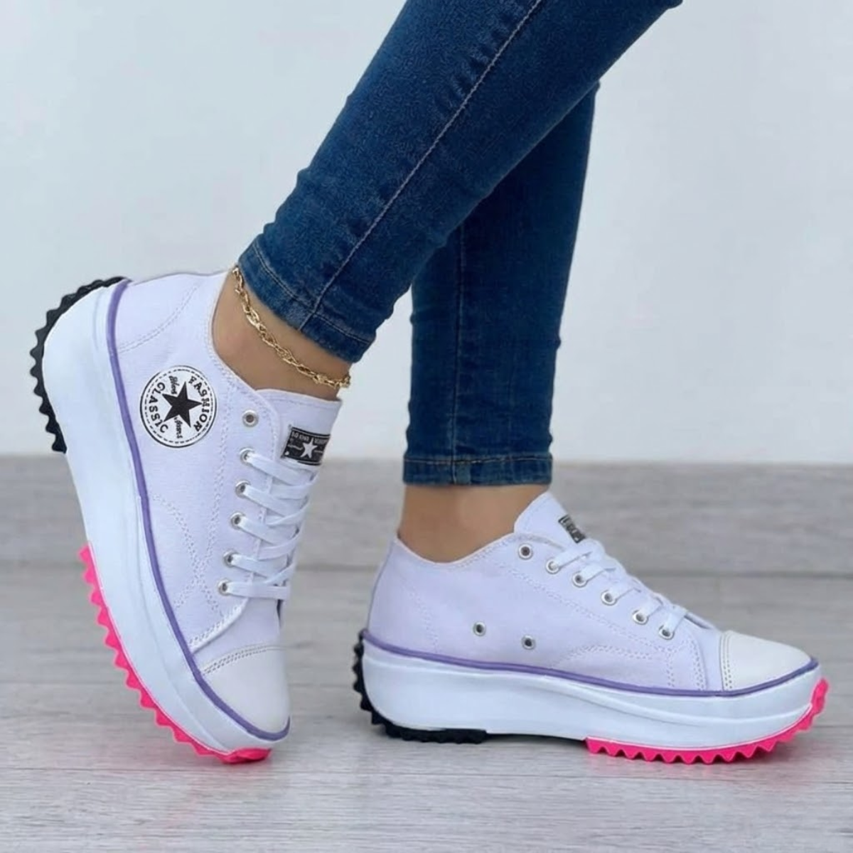Tênis Ortopédico Feminino Plataforma Ultra Conforto