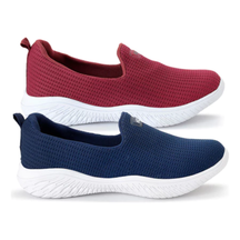 Kit 2 Tênis Ortopédico Feminino Para Caminhada Ultra Conforto