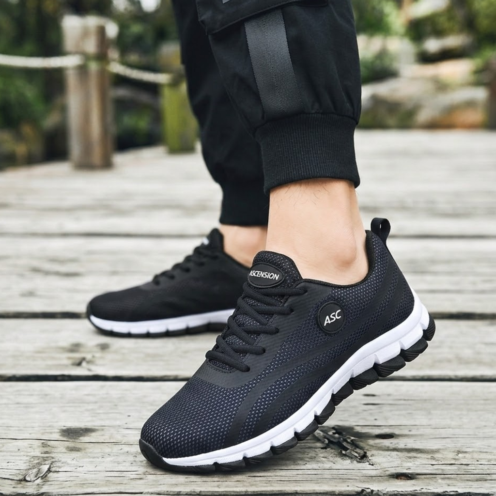 Tênis Ortopédico Masculino Confortável Para Caminhada