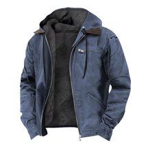 Jaqueta Masculina Forrada com Capuz