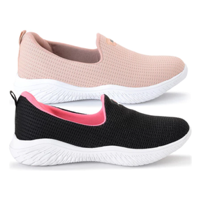 Kit 2 Tênis Ortopédico Feminino Para Caminhada Ultra Conforto