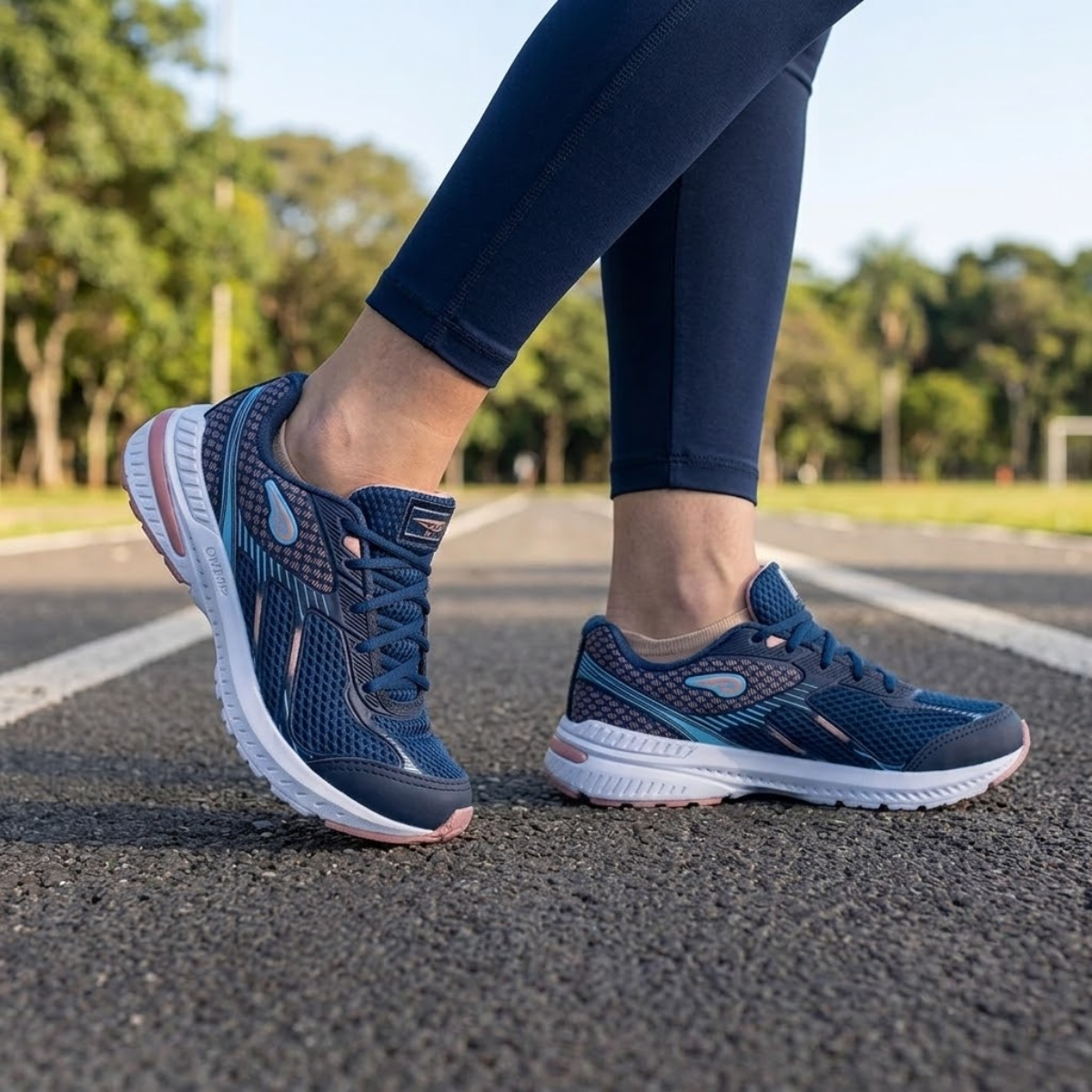 Tênis Esportivo Feminino Para Caminhada Ultra Conforto