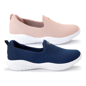 Kit 2 Tênis Ortopédico Feminino Para Caminhada Ultra Conforto