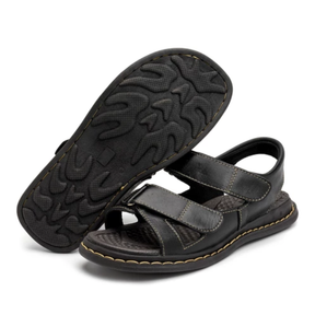 Sandália Masculina de Couro Confortável