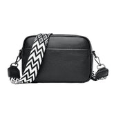 Bolsa Feminina de Couro Crossbody Multitare