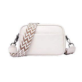 Bolsa Feminina de Couro Crossbody Multitare