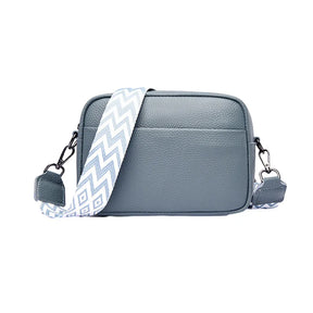 Bolsa Feminina de Couro Crossbody Multitare