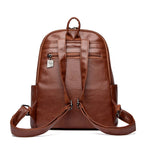 Bolsa Mochila Feminina de Couro Luxuosa